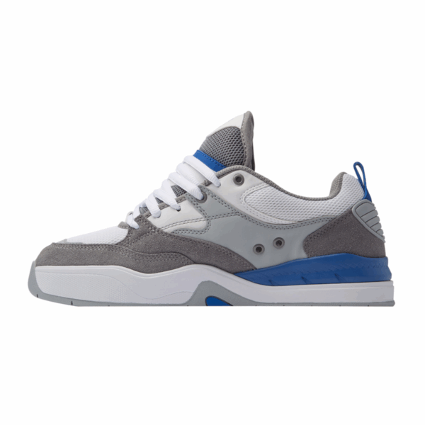 tenis hombre gris azul ascend dc shoes chunky - Imagen 3