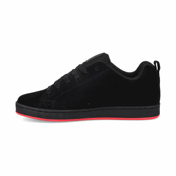 tenis mujer negros rosa court graffik original - Imagen 3