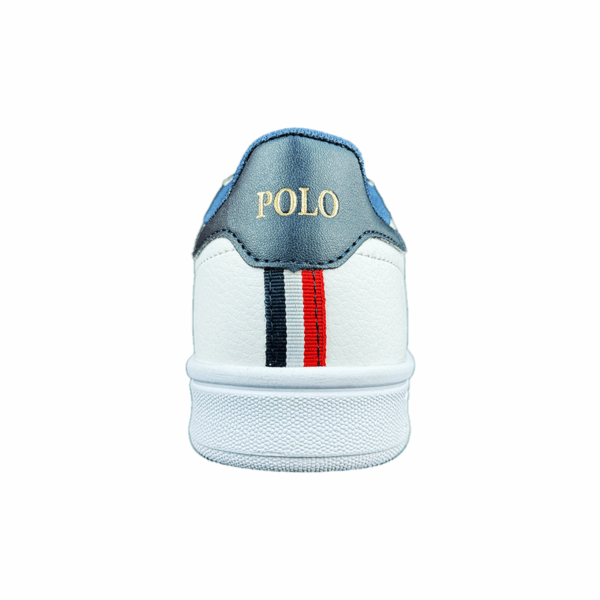 TENIS MUJER BLANCO AZUL HPC POLO CASUAL - Imagen 3