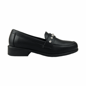 Mocasin Para Mujer Dama Casual Zapato Negro