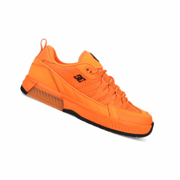 tenis hombre naranja dc shoes lucien - Imagen 4