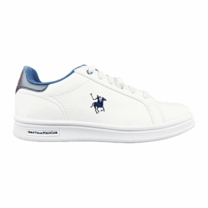 TENIS MUJER BLANCO AZUL HPC POLO CASUAL