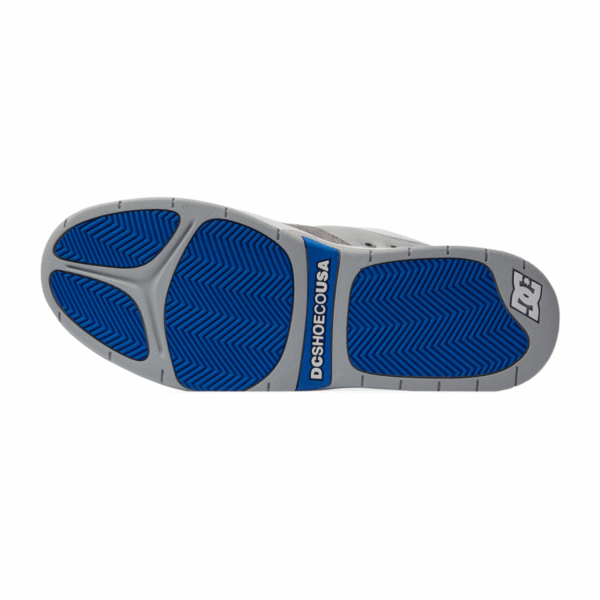 tenis hombre gris azul ascend dc shoes chunky - Imagen 4