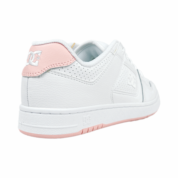 Tenis Dc Shoes Manteca 4 Para Mujer Blanco Rosa - Imagen 7
