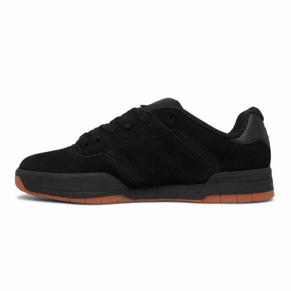 tenis totalmente negros hombre dc shoes central original - Imagen 5
