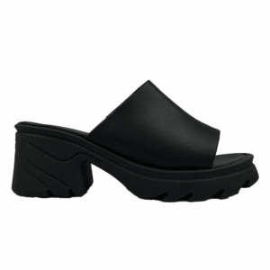 Sandalias De Mujer Plataforma Dama Tacón Negro Exploras
