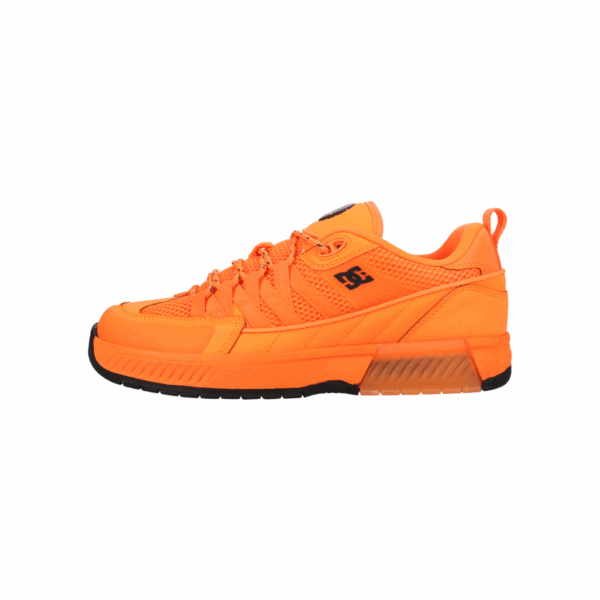 tenis hombre naranja dc shoes lucien - Imagen 2