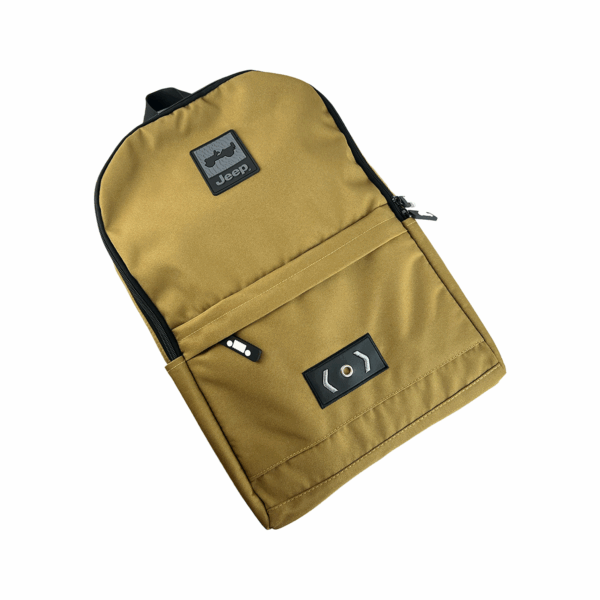 Mochila Backpack Para Hombre Amarilla JEEP - Imagen 2