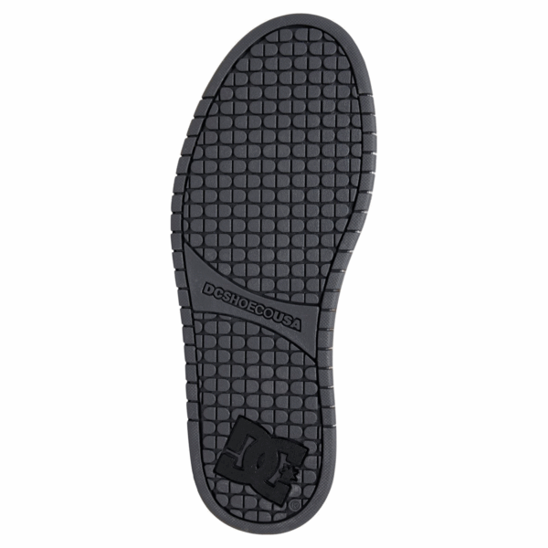 TENIS HOMBRE GRIS NEGRO COURT GRAFFIK DC SHOES ORIGINAL - Imagen 5