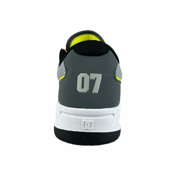 TENIS HOMBRE GRIS AMARILLO DC SHOES CONSTRUCT - Imagen 4
