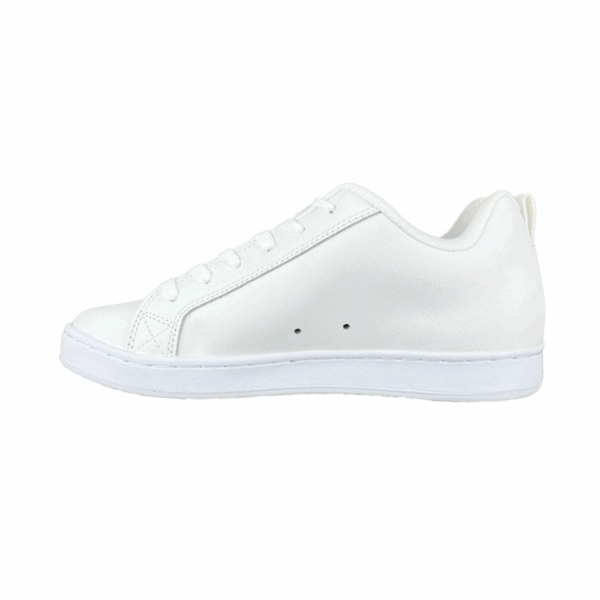 TENIS MUJER BLANCO DC SHOES COURT GRAFFIK - Imagen 3