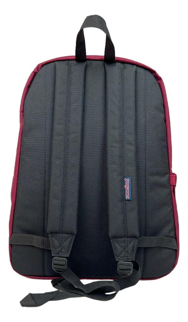 Mochila Jansport Para Hombre Mujer Superbreak Plus Vino - Imagen 3