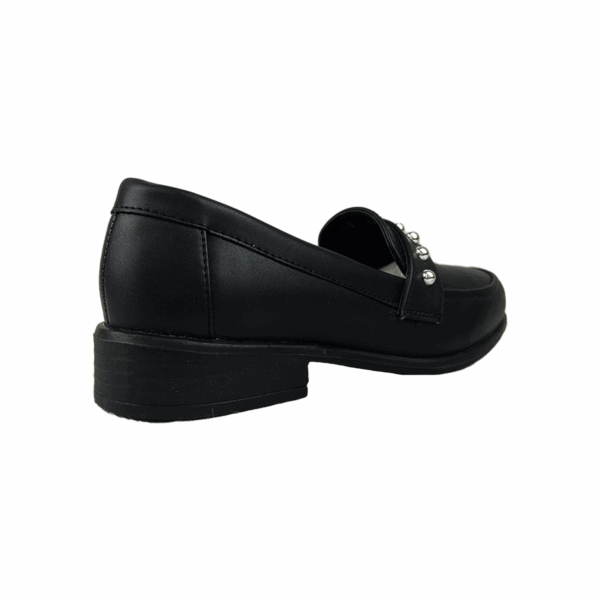 Mocasin Para Mujer Dama Casual Zapato Negro - Imagen 4