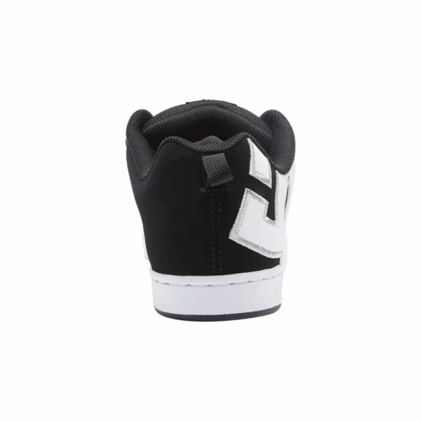 Tenis mujer negros blancos dc shoes court graffik - Imagen 5