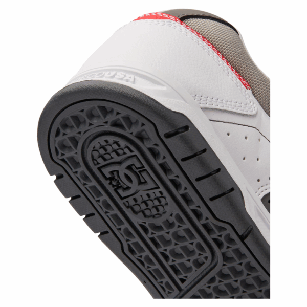 TENIS HOMBRE BLANCO GRIS DC SHOES STAG - Imagen 7