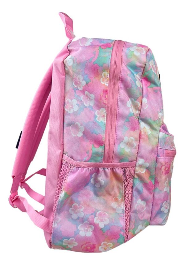 Mochila Escolar Jansport Cross Town Rosa Floral 26l - Imagen 2
