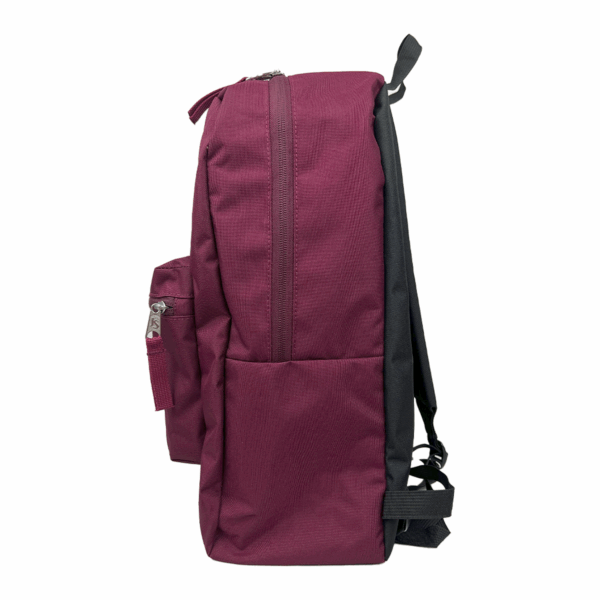Mochila Jansport Para Hombre Mujer Cross Town Vino - Imagen 5