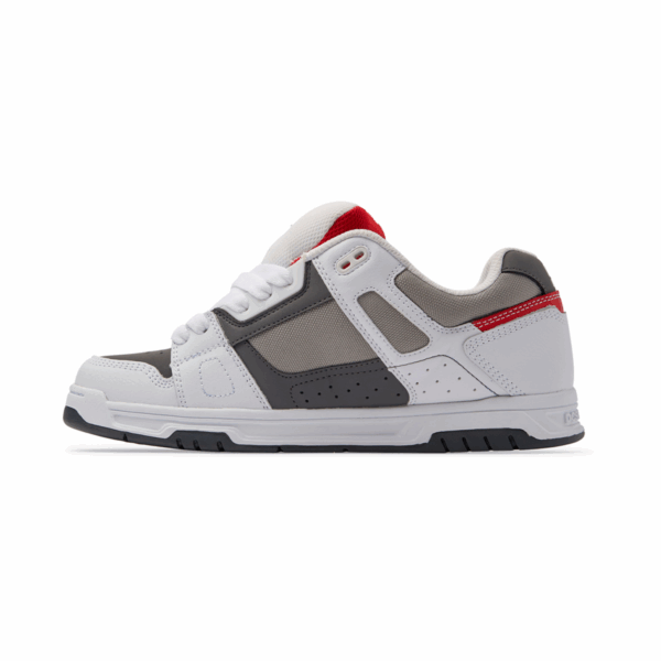 TENIS HOMBRE BLANCO GRIS DC SHOES STAG - Imagen 3