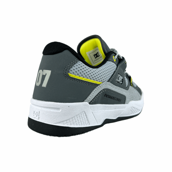 TENIS HOMBRE GRIS AMARILLO DC SHOES CONSTRUCT - Imagen 7