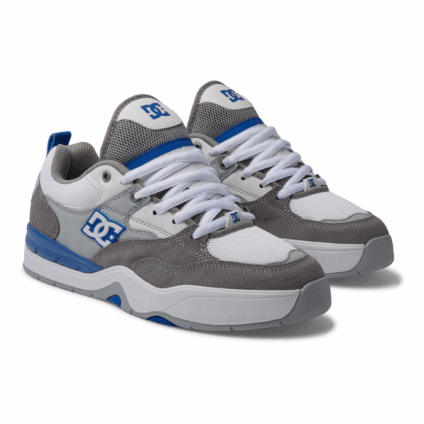 tenis hombre gris azul ascend dc shoes chunky - Imagen 8