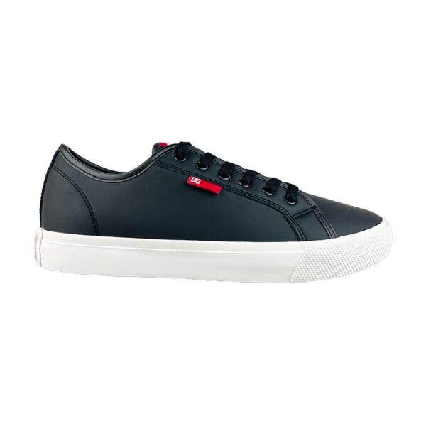 TENIS HOMBRE NEGRO BLANCO DC SHOES MANUAL SN MX
