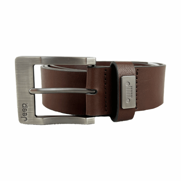 Cinturon para Hombre Sintetico Jeep Café - Imagen 5