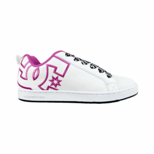 Tenis para Mujer Dc shoes Court Graffik Blanco Rosa