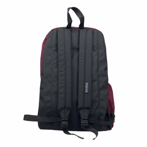 Mochila Jansport Para Hombre Mujer Cross Town Vino - Imagen 3