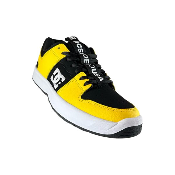 TENIS HOMBRE AMARILLO NEGRO DC SHOES LYNX ZERO - Imagen 6