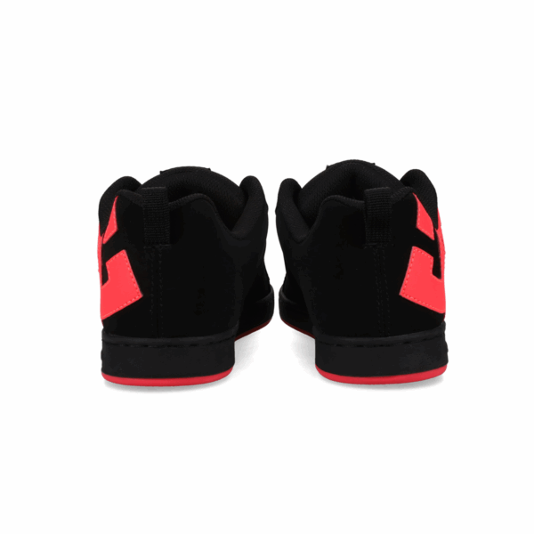 tenis mujer negros rosa court graffik original - Imagen 6