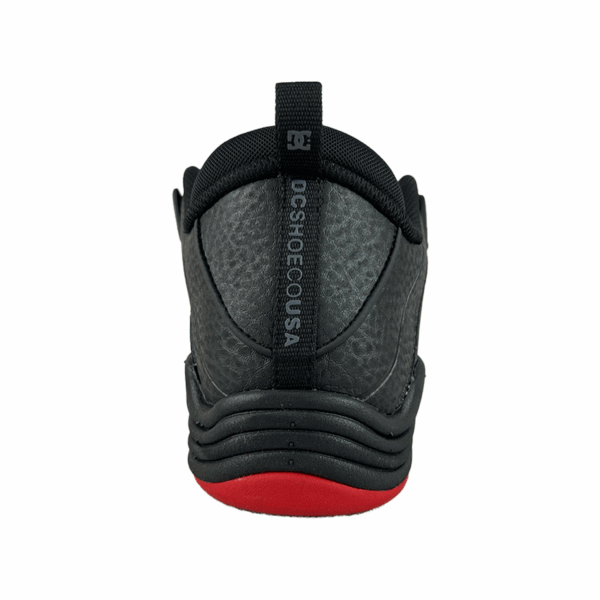TENIS HOMBRE NEGROS ROJOS DC SHOES WILLIAMS OG - Imagen 4