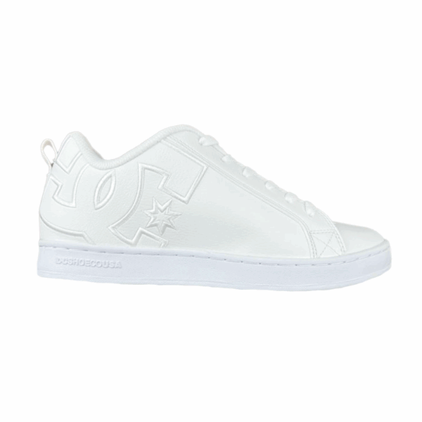 TENIS MUJER BLANCO DC SHOES COURT GRAFFIK
