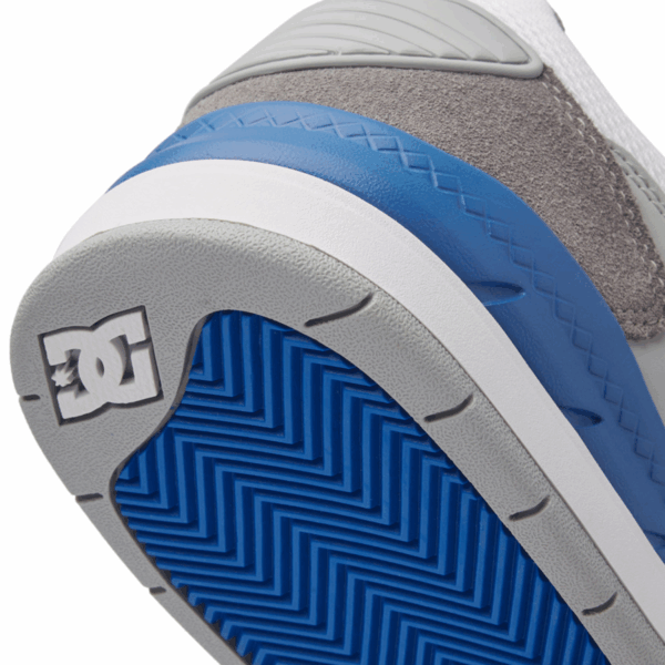 tenis hombre gris azul ascend dc shoes chunky - Imagen 7
