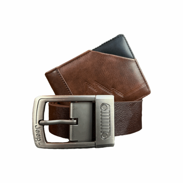 Cartera Cinturon para Hombre Jeep Cafe Kit - Imagen 2