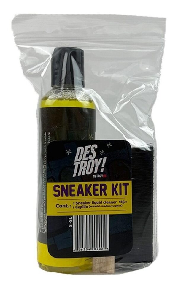 Sneaker Kit Destroy Limpiador De Tenis Y Cepillo - Imagen 4