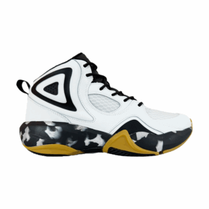 TENIS BLANCOS NEGROS BOTA NIÑOS SHAQ RADIATE BASQUETBALL