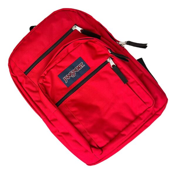 Mochila Jansport Para Hombre Mujer Big Student Rojo - Imagen 6