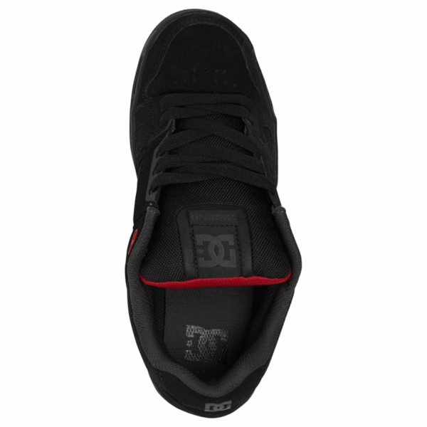 Tenis Dc Shoes Hombre Negro Gris Rojo Stag 320188byr - Imagen 5