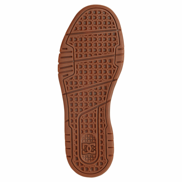 Tenis Dc Stag Todo Negro Liga Hombre Original 320188bgm - Imagen 5
