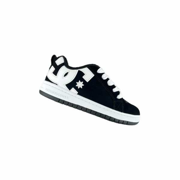 Tenis para Niño Dc Shoes Court Graffik Negro Blanco - Imagen 7